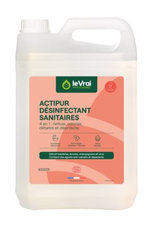 ACTIPUR Détergent détartrant sanitaires  - LE VRAI Professionnel - 5L 